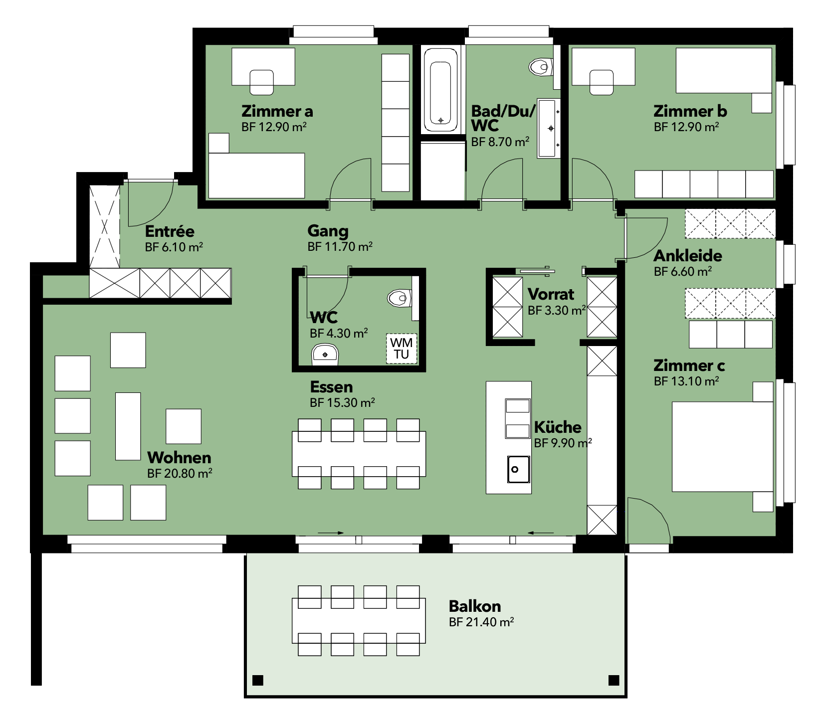 Grundriss Wohnung 06
