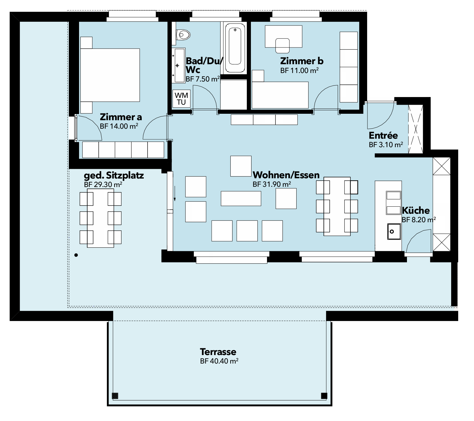 Grundriss Wohnung 07