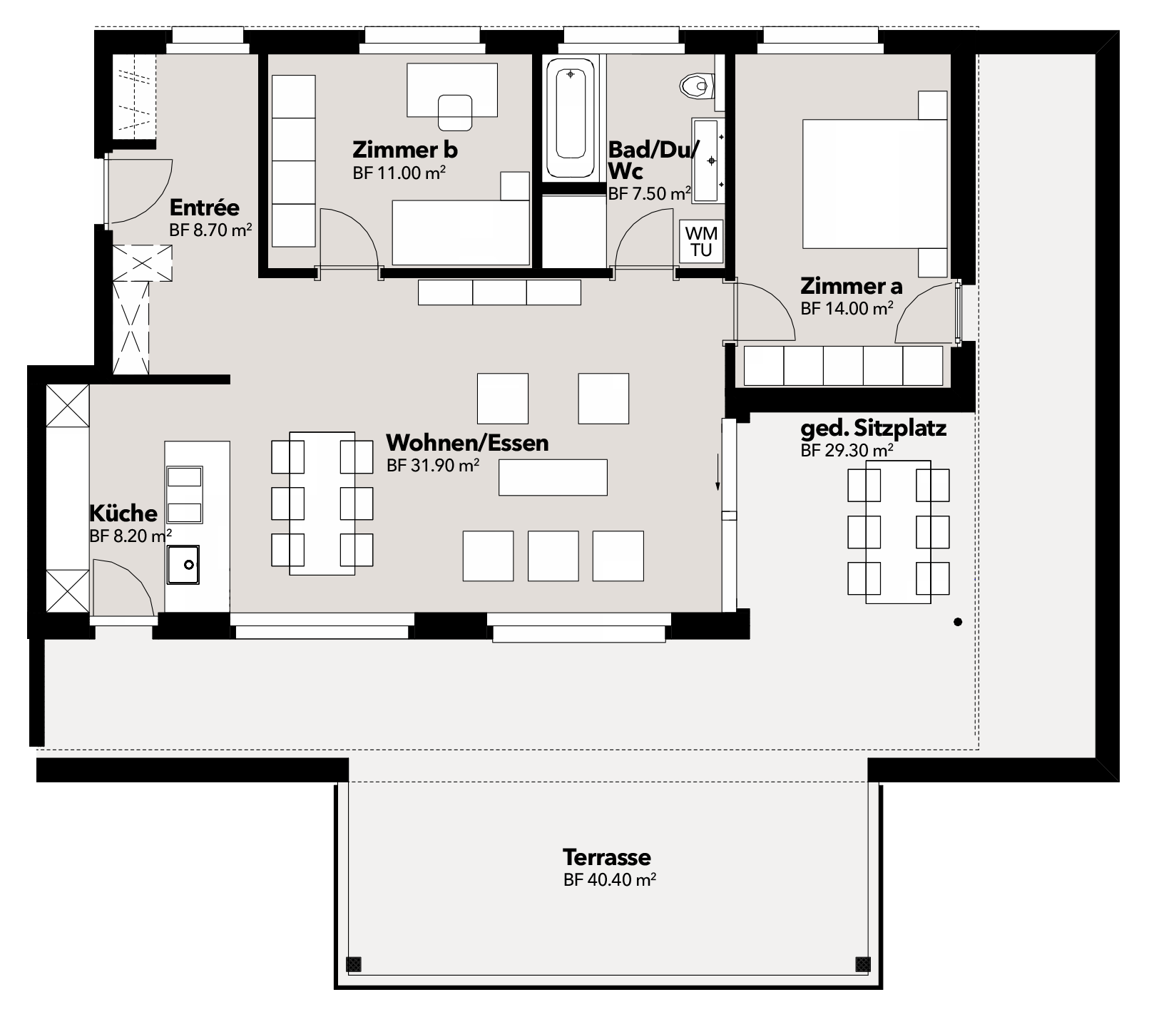 Grundriss Wohnung 08